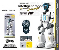 Robot Inteligente con IA y Control Remoto por Gestos, Exclusivo para Comercio Transfronterizo, Juguete Infantil Luminoso, Programable, Educativo y Bailador