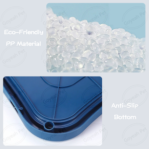 Venta al por mayor de fábrica Dog Pee Tray Dog Potty Training Pad con deflector de orina - Product Image 5