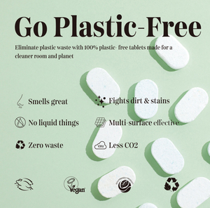 Juego de Tabletas de Limpieza Efervescentes Multifuncionales Universales de Fábrica, No Tóxicas, con 5%-15% de Ingrediente Activo Ecopeal - Product Image 6