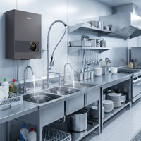 Chauffe-eau électrique instantané haute puissance 380V 240V avec contrôle WiFi par application pour salles de sport et installations publiques