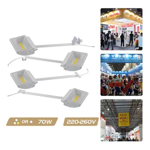 Long Arm Spotlights For Exhibitions Booth Dimmable Trade Show Arm Light 20w 30w 70w LED Exhibition Light With AU/US/UK/EU Plug