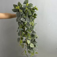Plantes de fougère artificielles réalistes, fabriquées à la main; buisson de verdure synthétique en plastique pour