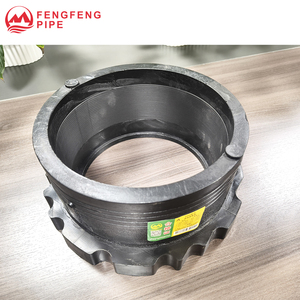 Fengfeng HDPE Electrofusion 355mm PE100 Accesorios de junta de extremo de trozo de plástico PN16 Tubería de moldeo por inyección de <span class=keywords><strong>gas</strong></span> suave Brida Línea de agua - Product Image 1