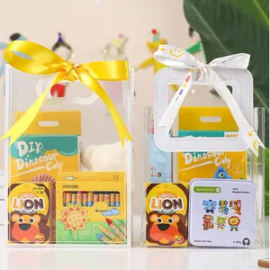 Set de papeterie pour enfants personnalisés Crayons de couleur Ciseaux Promotion Ensemble cadeau mignon autocollant pour étudiant