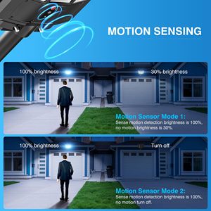 New 8000 Wát siêu sáng & kích thước lớn năng lượng mặt trời ánh sáng đường phố với điều khiển từ xa IP67 tích hợp năng lượng mặt trời đèn đường ngoài trời không thấm nước - Product Image 5