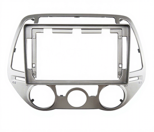 Hyundai <span class=keywords><strong>I20</strong></span> 2012 Marco de DVD para coche Panel de tablero personalizado Radio estéreo ABS Kit de montaje de ajuste Universal de plástico - Product Image 1
