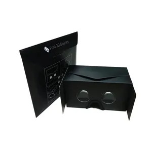 Lionstar Factory Price Cheap VR 3D Cardboard Glasses Custom Logo Color Printing Size 3D VR Paper Glasses Virtual Reality
