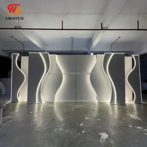 Fondo de Boda Acrílico Luminoso SMOOTH, Duradero y Lujoso, Blanco, 600x270cm, para Decoración de Escenarios - Product Image 2