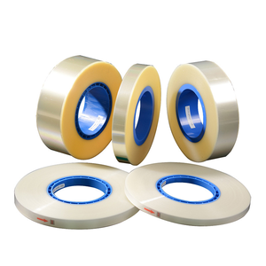 เทปปิดผนึกกันความร้อนสีดำ/ใสป้องกันไฟฟ้าสถิตย์ขนาด81.5มม. เทปพลาสติกกั้นและฝาปิดดีไซน์ไม่เหมือนใคร - Product Image 4