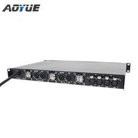 Amplificateur portable professionnel K4-1000 DSP 1000W*4CH Classe D 1U pour sonorisation, scène, karaoké et usage domestique