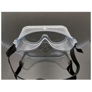 防塵耐衝撃性アイプロテクション安全ゴーグル弾性バンド付き快適な着用 - Product Image 4