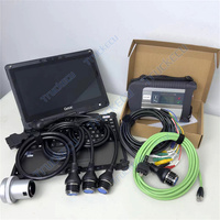 Tableta Portátil Getac MB STAR SD C4 Multiplexor para Ben-z MB SD C4 Doip Xentry Das Wis Epc Herramienta de Diagnóstico para Automóviles y Camiones