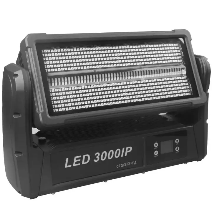 Impermeable gran marco LED estroboscópico lavado Blinder 1000W luces móviles para escenario al aire libre