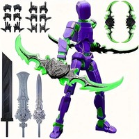 Figurine d'action personnalisée 3D Meetcera Brand Lucky 13 en résine et nylon, jouet de collection Titan Dummy hautement détaillé