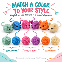 Offre de Gros Promotionnelle : Lots de Figurines Animaux au Crochet Faits Main (Amigurumi) pour Campagnes Publicitaires et Événements – Fournitures de Marchandises Promotionnelles