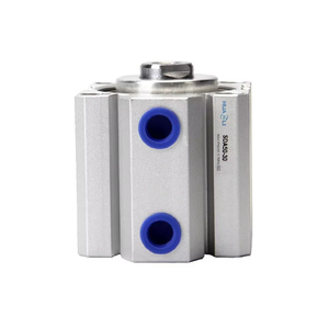 Cilindro Neumático Compacto Serie SDA, Cilindro de Aire Delgado y Pequeño, Actuador de Aleación de Aluminio para Equipos de Automatización Industrial - Product Image 1