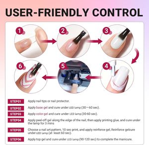 Smart <b>Nail</b> Art Printer Commercial Automatic <b>Nail</b> Printing Machine with AI Recognition and Touchscreen - Product Image 6