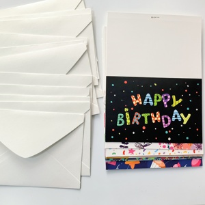 <span class=keywords><strong>Auguri</strong></span> di <span class=keywords><strong>compleanno</strong></span> personalizzati busta cartoline di <span class=keywords><strong>auguri</strong></span> stampa di lusso in bianco biglietti d'invito di <span class=keywords><strong>buon</strong></span> <span class=keywords><strong>compleanno</strong></span> personalizzati con busta - Product Image 6