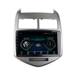 Cadre de façade d'autoradio pour CHEVROLET AVEO Sonic 2011-2014 HOLDEN Barina (TM) Stereo <span class=keywords><strong>DVD</strong></span> Player Install Surround Trim Panel - Product Image 4