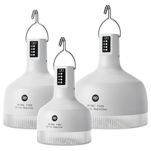 Factory 18W38W48W Multi Function <strong>LED</strong> <strong>Rechargeable</strong> Bulb Camping <strong>Light</strong> 2000mAh SOS Portable Outdoor <strong>Emergency</strong> <strong>Light</strong> with Hook - Product Image 1