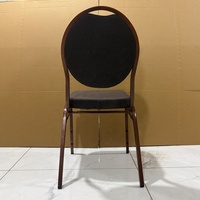 Chaises de banquet de mariage populaires, chaises en fer, sièges de banquet, chaises de conférence empilables, utilisation à domicile ou au bureau