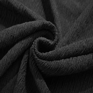 カスタムポリエステルエラスタンソフトクレープクリンクル生地衣類用 - Product Image 5