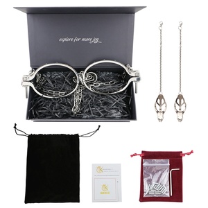 QKKQ Usine En Gros Pinces À Mamelon Conception Unique Poitrine Gros Clips BDSM Pinces À Mamelon Couples Flirter Sex Toys pour Femme - Product Image 4