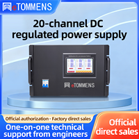 Alimentation électrique programmable ETOMMENS UM à 20 canaux, 30V 10A, sortie indépendante pour les tests automatisés et le laboratoire