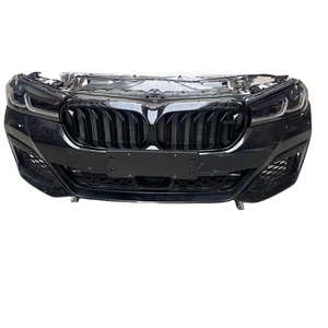 Pare-chocs auto pour <span class=keywords><strong>BMW</strong></span> Série <span class=keywords><strong>5</strong></span> G30LCI Assemblage avant Pare-chocs avant Assemblage Phare Ventilateur Grille OE51117385288 - Product Image 1