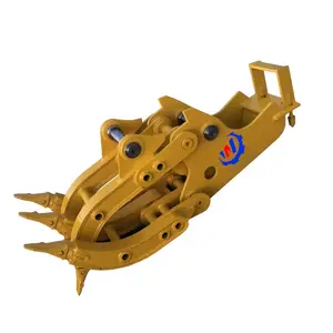 Hydraulic Excavator Rotary Grapple Grab Flexible Operation Mass Customization Fast Delivery New Condition Core Engine PLC