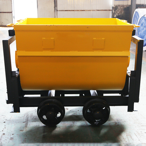 Carro de mina subterránea de hierro, carro de minería de carbón, para coche de carga - Product Image 5