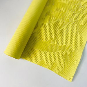 Papier kraft alvéolé pour emballage, amortissement des chocs, recyclable, taille personnalisable, compatible avec l'impression numérique, 12 couleurs - Product Image 1