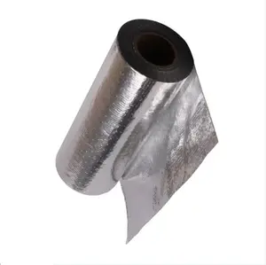 fire retardant woven aluminium foil/heat insulation fabrics/foil mesh cloth insulation