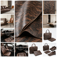 Simili cuir synthétique en silicone à motif bois et pierre, extensible, imperméable, mat, résistant aux taches, écologique, pour l'intérieur de voiture