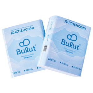 Soft 1 Ply <b>Paper</b> <b>Napkins</b> for Dispenser Z Bulut Modern Line Bag Style 200x15pcs - Product Image 1