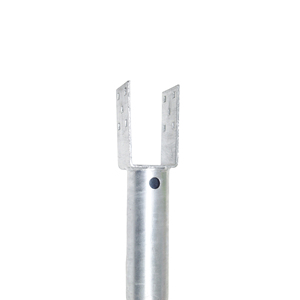Vis de terre en acier galvanisé facile à installer sans creuser l'ancrage au sol pour poteaux standard 4x4 - Product Image 4