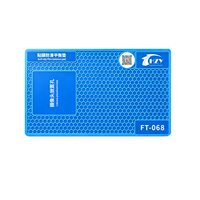Tapis de réparation antidérapant en silicone pour film de téléphone portable HZY FT-068 Mini, sans déformation, protection de l'appareil photo, tapis de protection d'écran LCD