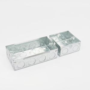 American Standard Listed Rectangle Metal Electrical Junction <strong>Box</strong> IP55 Galvanized Steel Model 86*86 4x4x2-1/8" Zhejiang - Product Image 6