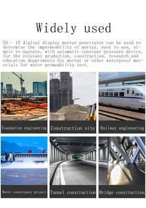 Máquina de Teste de Impermeabilidade Totalmente Automática para Cimento, Equipamento de Teste de Permeabilidade à Água - Product Image 6