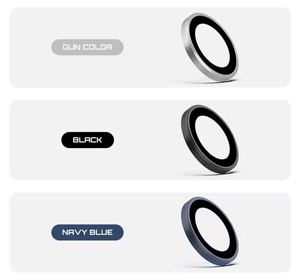 Venta al por mayor de material de cristal de zafiro Protección contra caídas para iPhone 12 13 14 Pro Pvd Lente de cámara Película de pantalla Fácil de instalar - Product Image 6