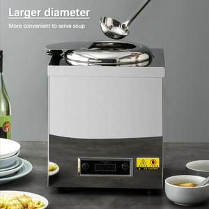 Il Porridge di zuppa di cibo di grande capacità per la ristorazione all'ingrosso mantiene caldo lo scaldazuppa intelligente in acciaio inossidabile - Product Image 2