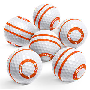 Pelotas de Golf de Tres Capas Cicloides Blancas en Forma de O, Marca Passen, 43 mm, Surlyn, Más del 85% de Elasticidad, Venta al Por Mayor, Transfronterizas - Product Image 1