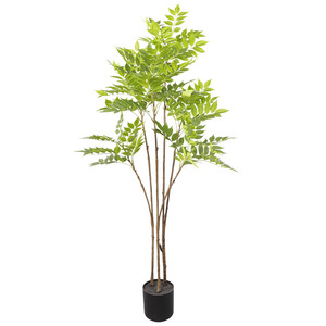 Árbol Artificial Chino QIHAO de 1.5M/1.8M de Altura, Planta Decorativa de Interior de Alta Simulación, Bonsái de Pie - Product Image 5
