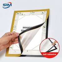 Porta Letreros Magnético Autoadhesivo Extraíble A3 A4 A5 A6, Porta Certificados, Marco para Letreros, Porta Cuadros, Porta Documentos para Pared