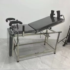 Высококачественная многофункциональная Больничная кровать для беременных ручная Регулируемая Гинекологическая кровать для доставки - Product Image 1