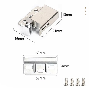 Supports de suspension robustes pour armoires de cuisine, supports d'angle métalliques pour bois - Product Image 4