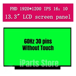 HP Pavilion Aero Laptop için IParts yedek yeni ekran 13-be0500la 472P0LA 13.3 WUXGA LCD ekran paneli OEM - Product Image 2