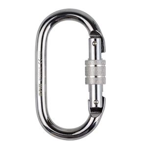 Mosquetón de <span class=keywords><strong>Escalada</strong></span> de Alta Resistencia UIAA 25KN, Gancho de Bloqueo en D de Aluminio para <span class=keywords><strong>Escalada</strong></span> en Roca, Rappel, Rescate - Product Image 1
