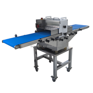 Machine à découper la viande à grande capacité, coupe-viande horizontal pour poulet, <span class=keywords><strong>canard</strong></span>, poisson, viande fraîche et congelée, porc strié, bœuf, chèvre - Product Image 3