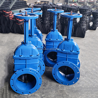 Vannes à vanne en fonte ductile pour une nouvelle interface ajoutée à la vanne à vanne de pipeline
